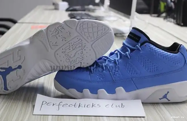 Authentic Low Jordan 9 Pantone Air 0502